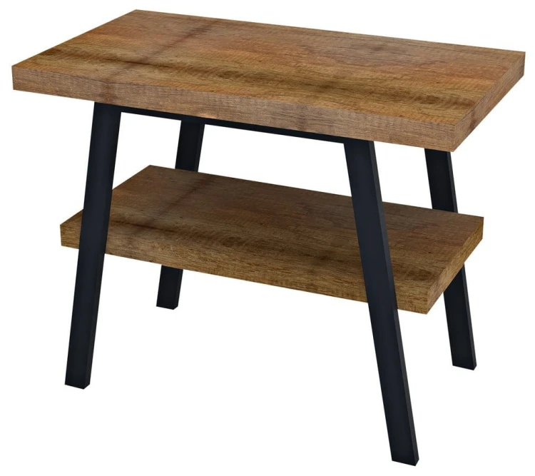 TWIGA wspornik stalowy 80x67cm, czarny mat, 2 szt. #3