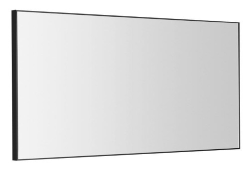 AROWANA lustro w ramie, 100x50cm, czarny mat