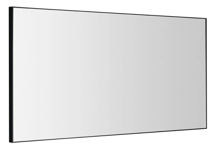 AROWANA Lustro w ramie, 120x60cm, czarny mat