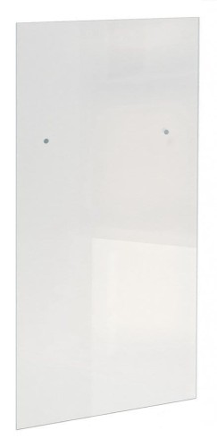 ARCHITEX hartowane szkło czyste, 905x1997x8mm, z otworami na wieszak na ręczniki