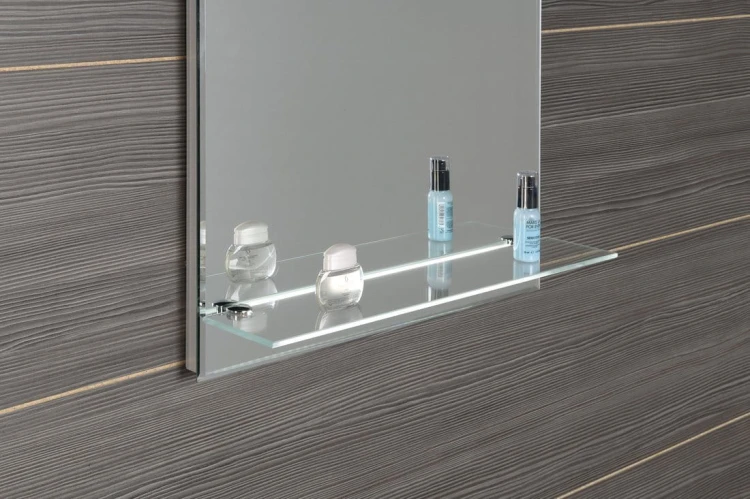 Lustro z oświetleniem LED i półką 60x80cm, wyłącznik #3