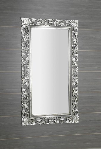 SCULE Lustro w ramie, 80x150cm, srebrny #2