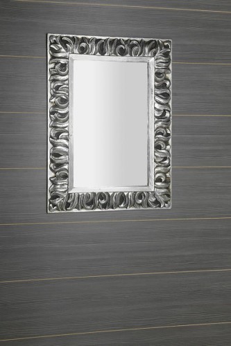 ZEEGRAS Lustro w ramie, 70x100cm, srebro #2