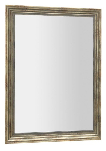 DEGAS lustro w drewnianej ramie 71,6x91,6cm, czarny/antyczne złoto