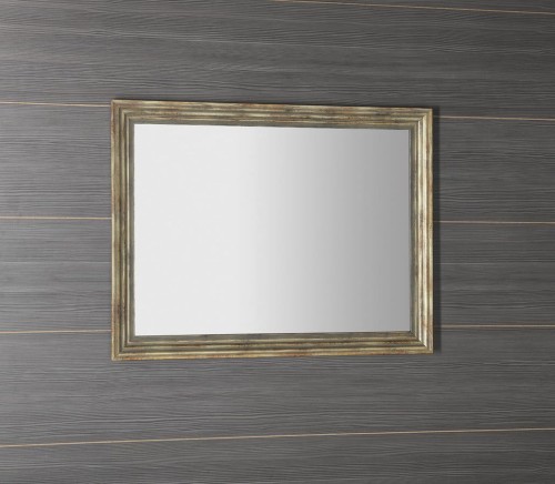 DEGAS lustro w drewnianej ramie 71,6x91,6cm, czarny/antyczne złoto #2