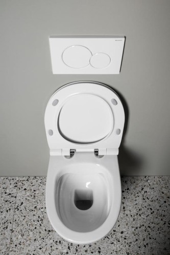 ABSOLUTE WC miska zawieszana, Rimless, 35x50cm, biała #2
