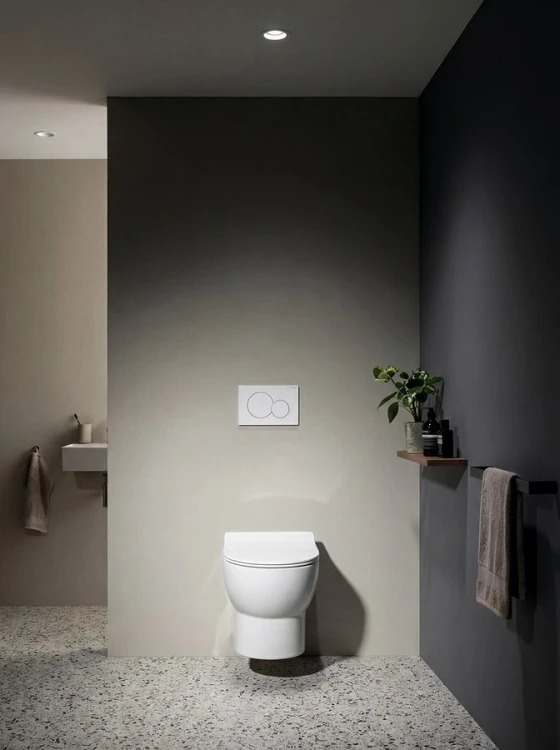 ABSOLUTE WC miska zawieszana, Rimless, 35x50cm, biała #6