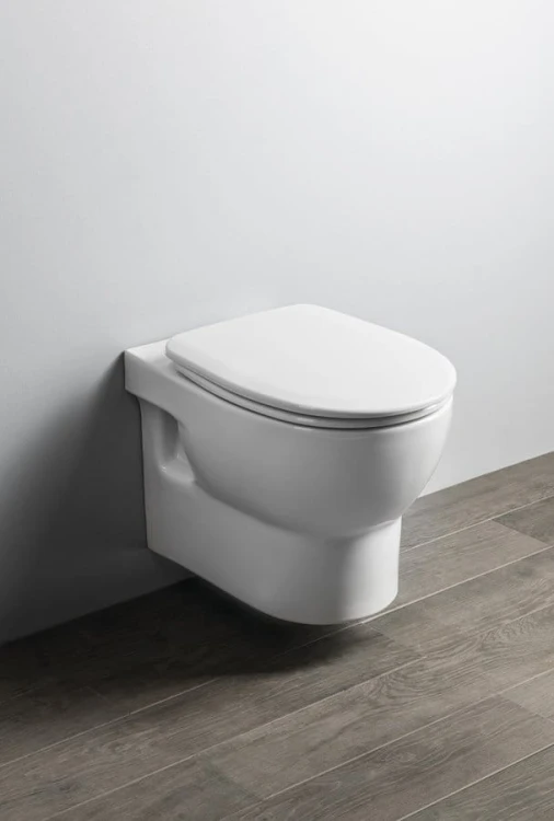 ABSOLUTE WC miska zawieszana, Rimless, 35x50cm, biała #7