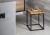 SKA taboret 30x41x30cm (SKA401), czarny mat/dąb #2