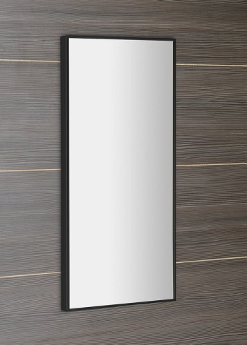 AROWANA Lustro w ramie 35x90cm, czarny mat #2