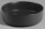 INFINITY ROUND umywalka ceramiczna nablatowa, Ø36cm, czarny mat #3