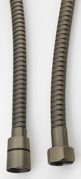 POWERFLEX wąż prysznicowy metalowy, 150cm, ciemny brąz #2