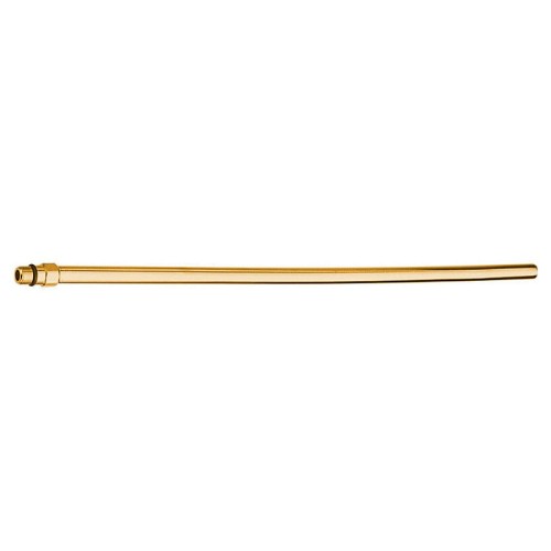 Łącznik, rurka z gwintem 10mm-M10x1, 30 cm, złoto