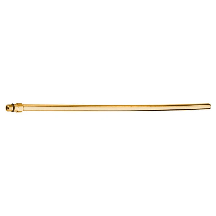Łącznik, rurka z gwintem 10mm-M10x1, 30 cm, złoto