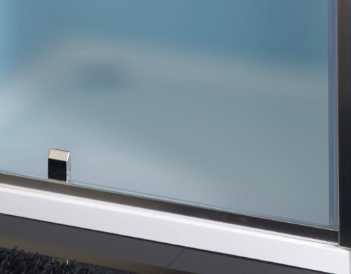EASY kabina prysznicowa trójścienna 800-900x900mm, obrotowe drzwi, wariant L/P, szkło Brick #2