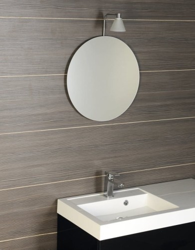 BORD lustro ze ściętą krawędzią okrągłe, średnica 80cm, CU free #2