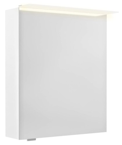 LINEX szafka z lustrem, oświetlenie LED, 60x70x15cm, lewa/prawa, biała