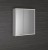 BATU szafka z lustrem 2x oświetlenie LED, 60x71x15cm, biały połysk #2