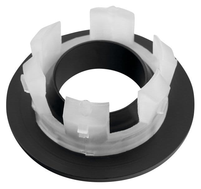 Metalowa maskownica przelewu umywałky, 30mm, czarny mat #2