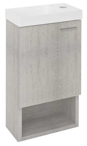 LATUS XI szafka pod umywalkę 30x53x16,5cm, dąb Polar