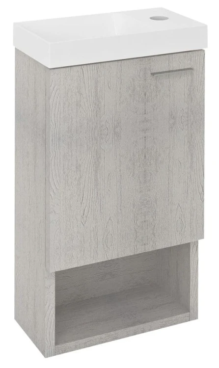 LATUS XI szafka pod umywalkę 30x53x16,5cm, dąb Polar