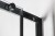 ALTIS BLACK drzwi prysznicowe przesuwne 1470-1510mm, wysokość 2000mm, szkło czyste #2