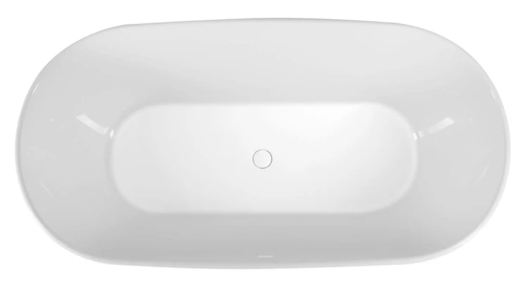 DELONIX wanna wolnostojąca, kompozyt, 170x84x61,5cm, biały #2