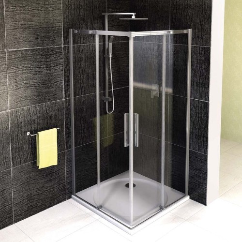ALTIS kabina prysznicowa 900x900 mm, wejście z rogu, szkło czyste