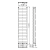 Rysunek techniczny - BONDI grzejnik łazienkowy 600x1798 mm, antracyt