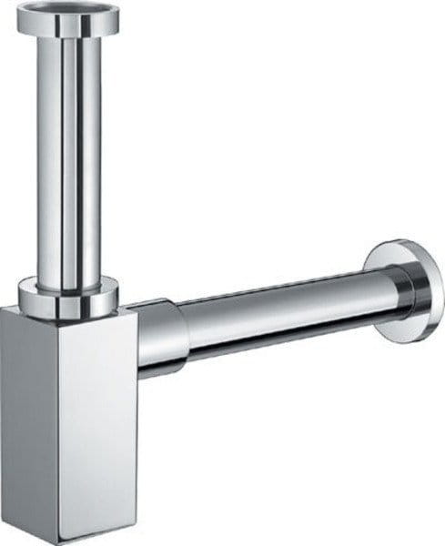 Syfon umywalkowy 5/4", odpływ 32mm, chrom