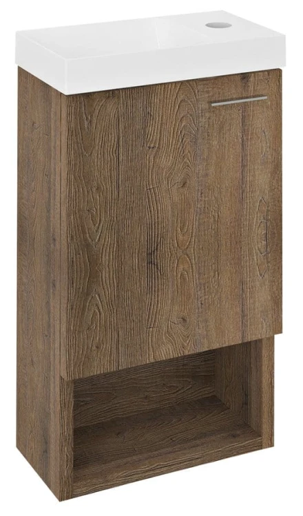 LATUS XI szafka umywalkowa 30x53x16,5cm, dąb Sherwood