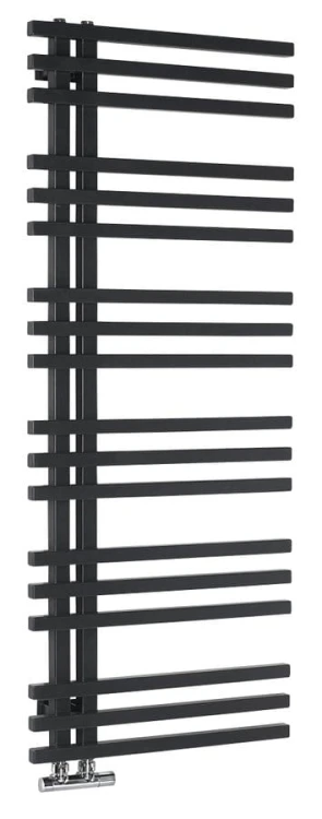 SOPHINA grzejnik łazienkowy 600x1215 mm, czarny mat