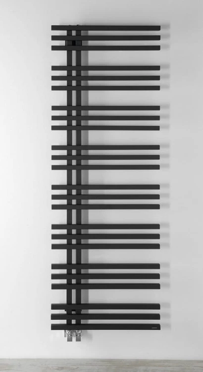 SOPHINA grzejnik łazienkowy 600x1647 mm, czarny mat #6