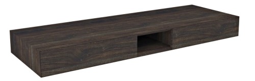 MORIAN szafka umywalkowa 140x14x48cm, dąb czarny