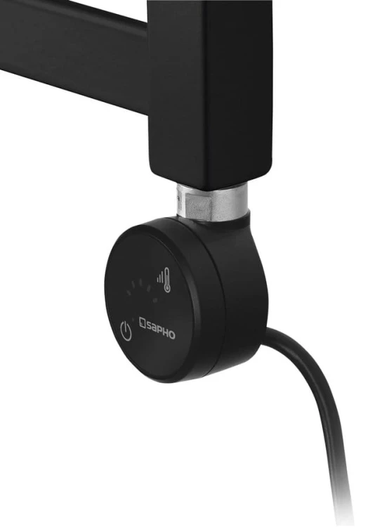 MOA grzałka elektryczna z termostatem, bluetooth, 300 W, czarna