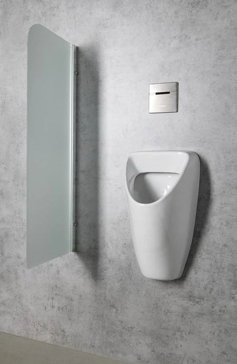 SCHWARN pisuar ceramiczny, zasilanie tylne, odpływ tylny, biały #2