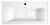 SAVA 90 umywalka meblowa 90x46cm, biała #3