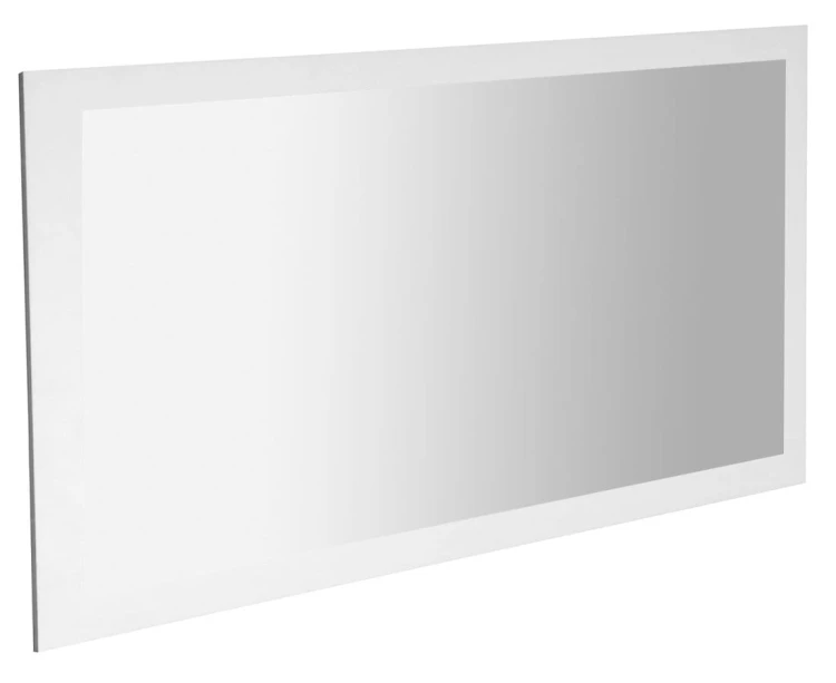 NIROX lustro w ramie 120x70cm, biały połysk