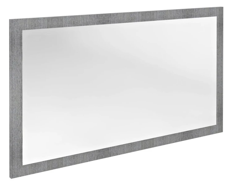 NIROX lustro w ramie 120x70cm, dąb srebrny