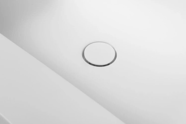 EMICO umywalka prawa, 130x50 cm, wersja L, Rockstone biały mat #3