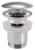 Odpływ umywalkowy 5/4“, klik-klak, duży korek, 30-45mm, chrom