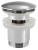 Odpływ umywalkowy 5/4“, klik-klak, duży korek, 30-45mm, chrom #3