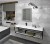 ARUBA umywalka lewa, 160x51,5 cm, Rockstone biały mat #6