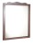 RETRO lustro w drewnianej ramie 89x115cm, buk