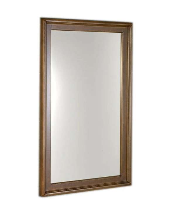 RETRO lustro w drewnianej ramie 70x115cm, buk
