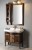 RETRO lustro w drewnianej ramie 70x115cm, buk #2