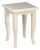 RETRO taboret 33x45x33cm, starobiały