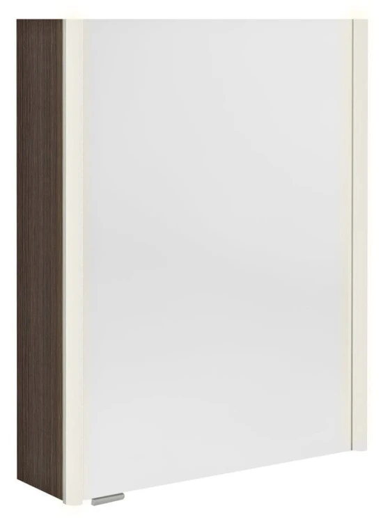 ALIX szafka z lustrem, oświetlenie LED 56x70x17,5cm, lewa/prawa, sosna rustykalna