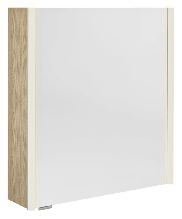 ALIX szafka z lustrem, oświetlenie LED 66x70x17,5cm, lewa/prawa, wiąz Bardini