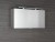 CLOE szafka z lustrem z oświetleniem LED, 100x50x18cm, dąb srebrny #2